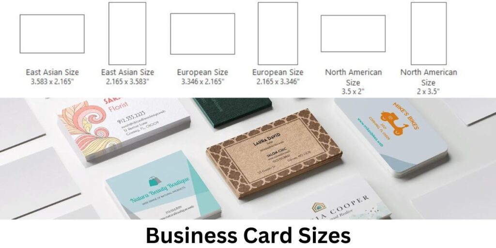 Business Card Sizes